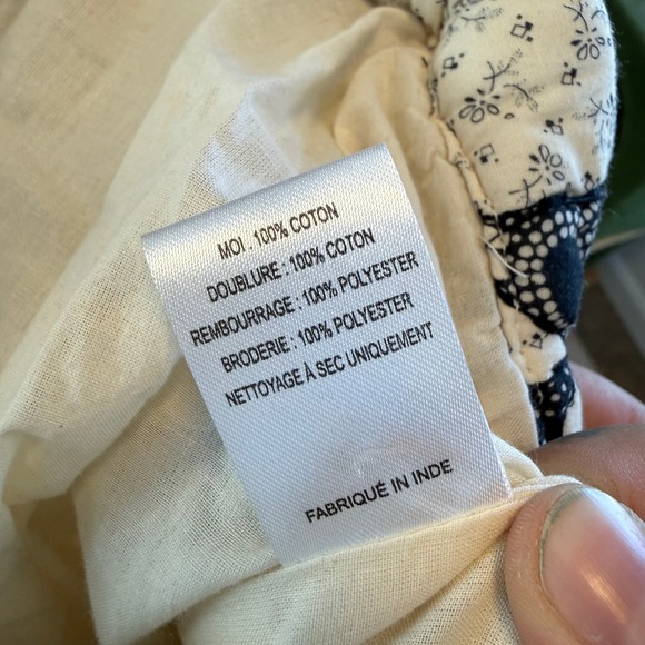 Sea New York Clemence Quilted Printed Patchwork Laced Hoodie Jacket Size S - Picture 8 of 11